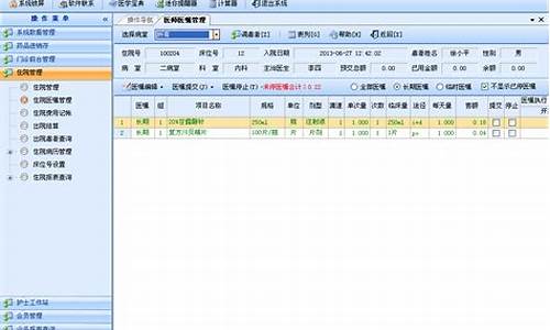 医院电脑软件系统,医院住院电脑系统
