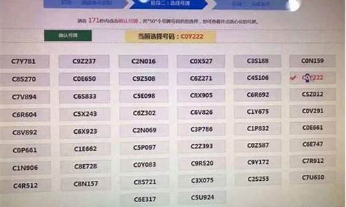 青岛车牌选号电脑系统查询-青岛车牌选号电脑系统查询不到